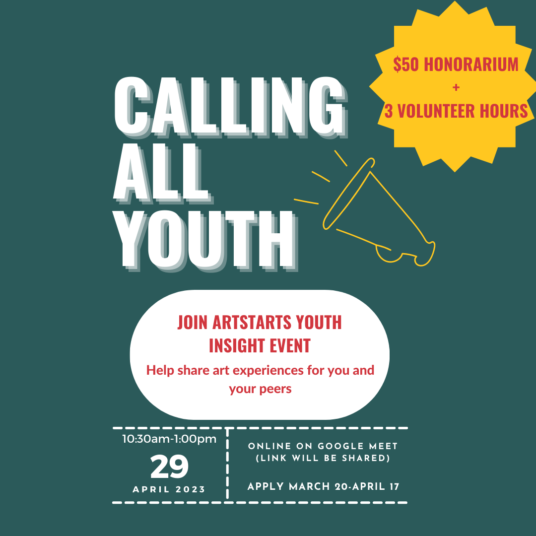 Poster with details regarding the Youth Insight Event 